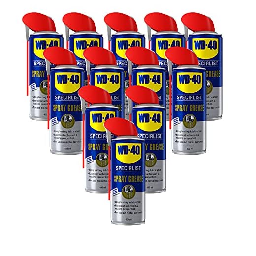 What grease to use on pressure washer pressure valve WD-40 Specialist 12-Pack Spray Grease