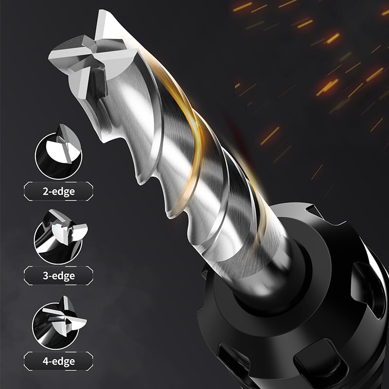Image of MRCM End Mill Sharpeners Grinding Machine 4-14mm CNC Router bit Sharpener for 2 3 4 Flute(MR-X1)