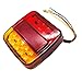2 luces traseras LED para camión, SUNASQ, 12 V, luz trasera impermeable,...