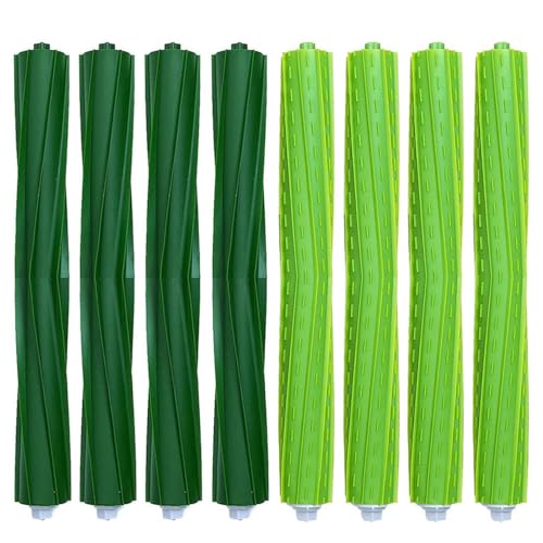 Image of 4 Set s9 Main Rubber Brush Replacement Accessories for iRobot Roomba s9 (9150) s9+ s9 Plus (9550) s Series Vacuum Cleaner
