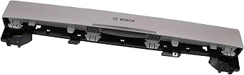 Bosch 00772840 Dishwasher Control Panel User Interface, 6 Program, 2 Option, w/Top Seal, Buttons - Operating Module, Silver Replaces 772840