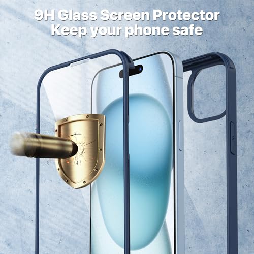 Coque iPhone 15 ultra résistante pour éviter les fissures d'écran