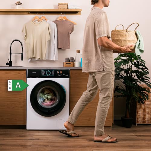 Lave-linge économique Inverter Cecotec 8Kg avec départ différé
