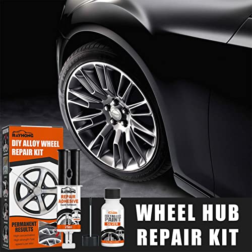 Legering Wiel Reparatie Kit, Wiel Reparatie Lijm Kit, Snelle Reparatie Krassen Reparatie Polish Spray Voor Auto Auto Wiel, Auto Velg Reparatie Kit Facynde - Image 3