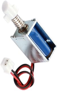 Aexit DC 6V Electromechanical Products 0.42A 3mm 20g 50% Open Frame Pull Type Solenoids Solenoid Electromagnet