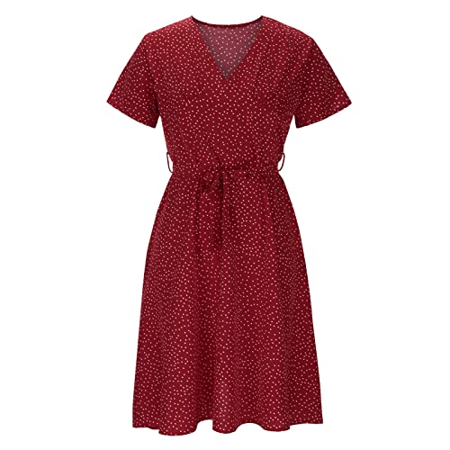 Robe de travail à manches courtes style décontracté chic grande taille