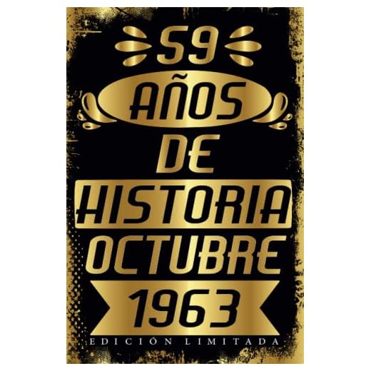 Cumpleaños Vintage Leyendas Nacen en Octubre 1963: Regalo de 59 cumpleaños para mujeres y hombres, regalo de 59 cumpleaños para él/ella, Cuaderno Diario | regalos de Octubre...