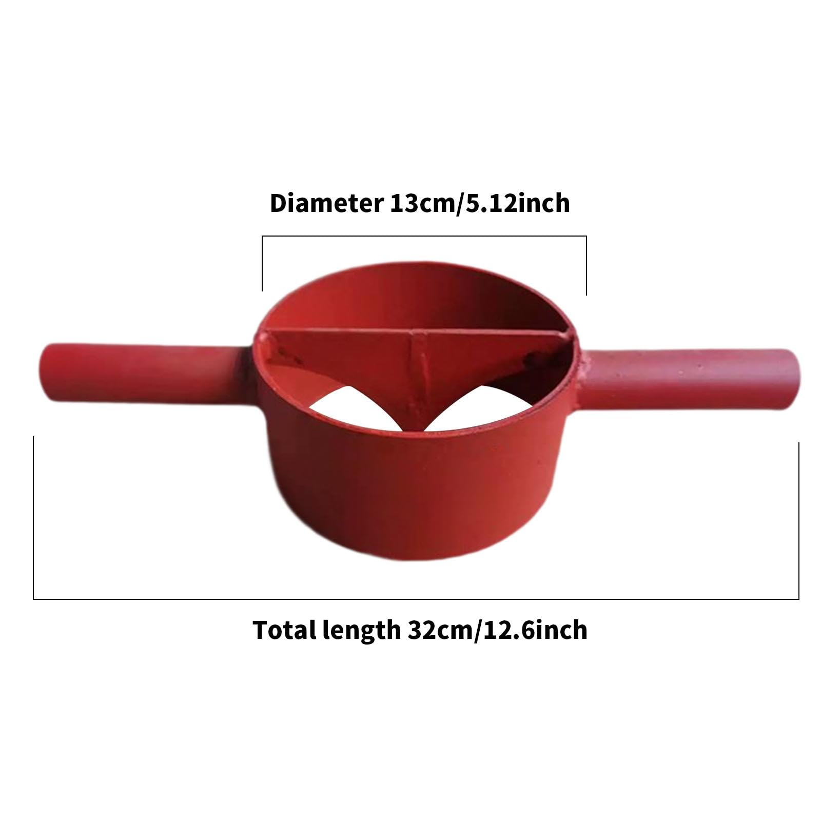 Fendeur de Bambou Robuste en Acier Outil Portable Coupe Efficace Artisanat