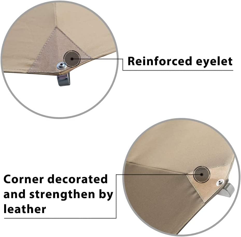 Miniatura 6 de EliteShade Sombrilla de patio de 11 pies para mesa y exteriores, uso comercial, no se va a decolorar durante 10 años, despliegue automático, con