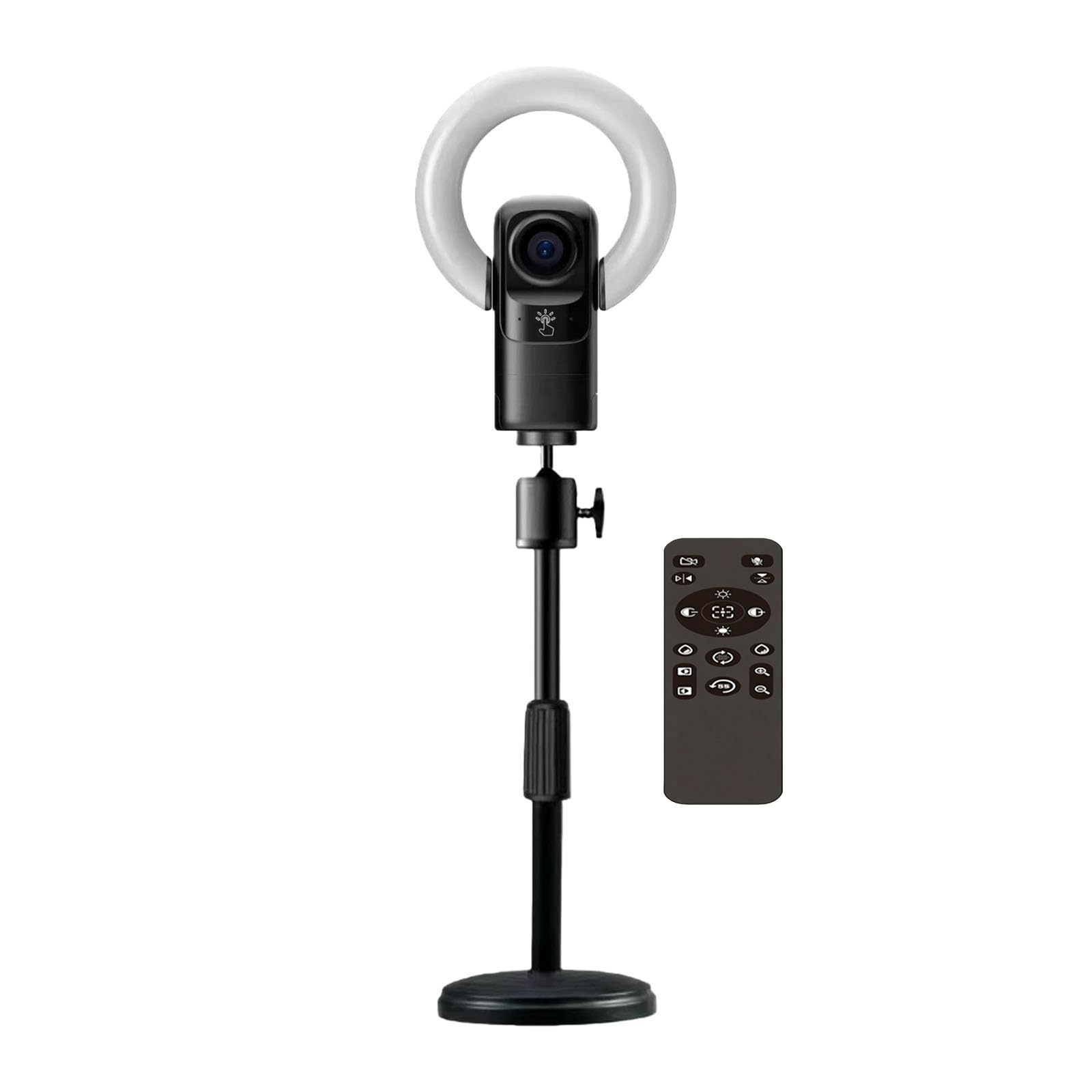 30FPS Smooth Streaming Webcam Autofocusing con microfono integrato e telecomando per monitor desktop Montaggio Microfono Webcam