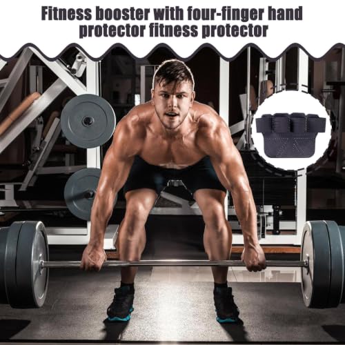Almohadillas de agarre transpirables para entrenar peso muerto y sentadillas 2
