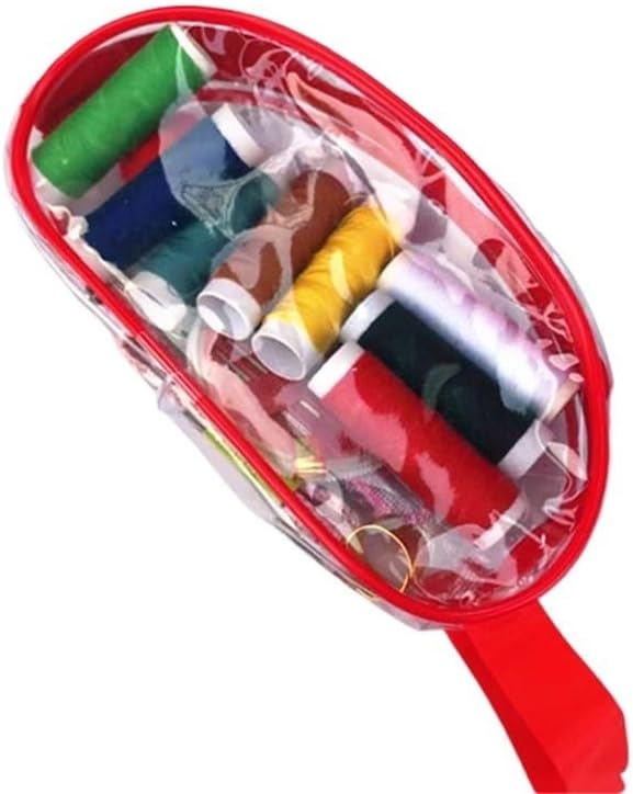 MVNOIRE Plastic Needle Thread Wallet Household Sewing Kit Travel Bag Hand-held Tools