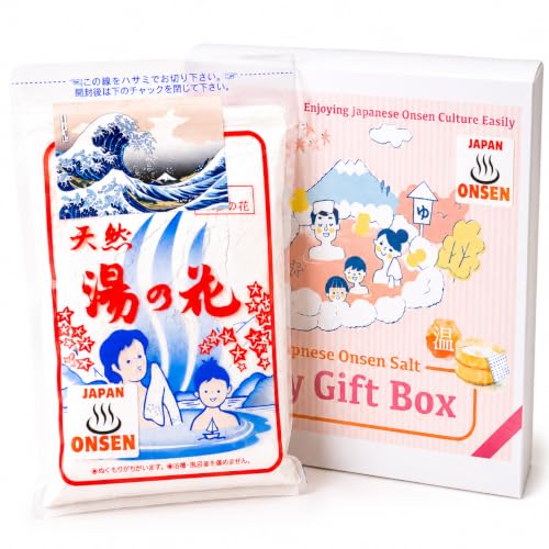 Yunohana Japanese Hot Spring Bath Salts 100% Natural Mineral Bath Powder from Okuhida Onsen No Chemicals 250g
