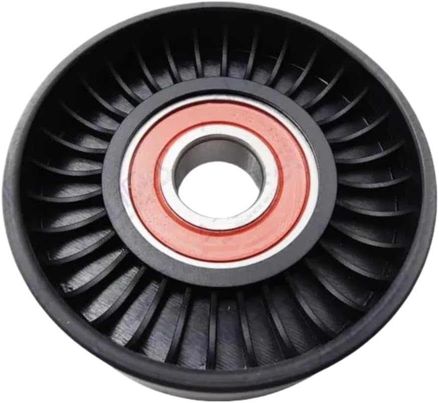 Serpentine Belt Idler Flat Pulley 3-3/16 Bearing Compatible with Parts 818382 8M6500024 710-8M6500024 865598