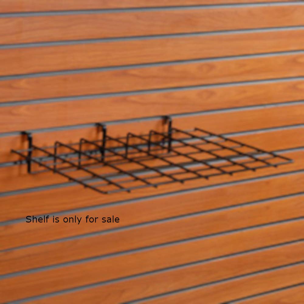 Universal Shelf in Black 23.5 W x 16 D Inches