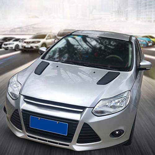 Yorten Capô Ventilador de Fluxo de Ar Colher lateral Capô Tampa Fender Lateral Decor Scoops Compatív