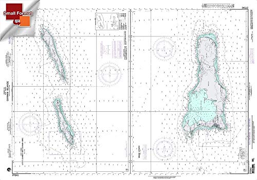 Paradise Cay Publications NGA Chart 27241: Little Cayman and Cayman BRAC, Approx. Size 21