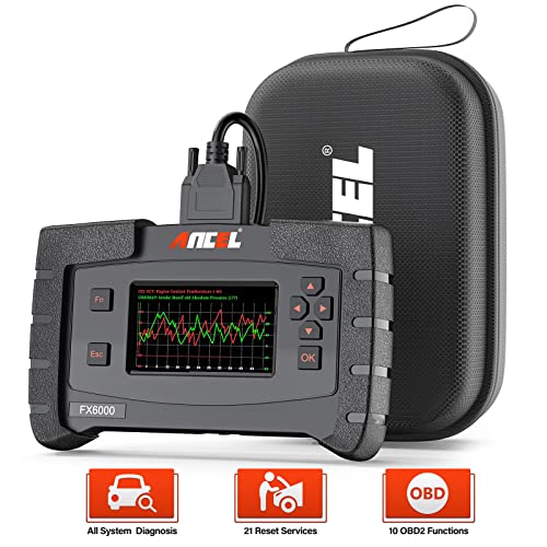 ANCEL FX6000 OBD2 Scanner with All System Automotive Code Reader Vehicle OBDII Diagnostic Scan Tool for Engine ABS SRS Transmission DPF TPMS EPB IMMO