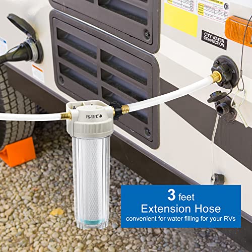 Fs-Tfc Rv Water Filter System Reduces Bad Taste, Odors, Chlorine, Sediment For Rvs, Gardening, Farming, Pets And Marines, Drinking & Washing Filter #TOP4