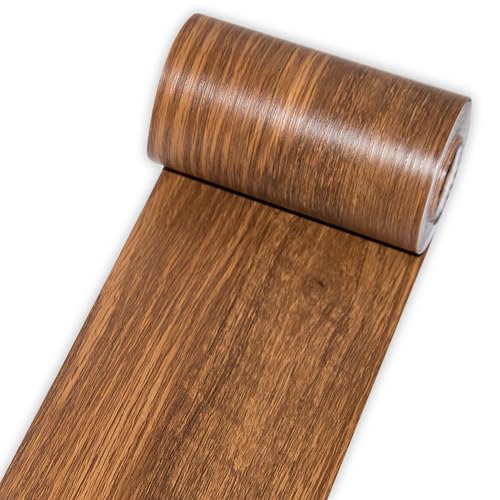 Image of 1 Roll Wood Grain Repair Tape, 4 Inch X 32 ft Self Adhesive Wood Grain Tape for Furniture, Tables, Chairs, Windows, Floors, Home Decor, Handicraft DIY (Coffee)