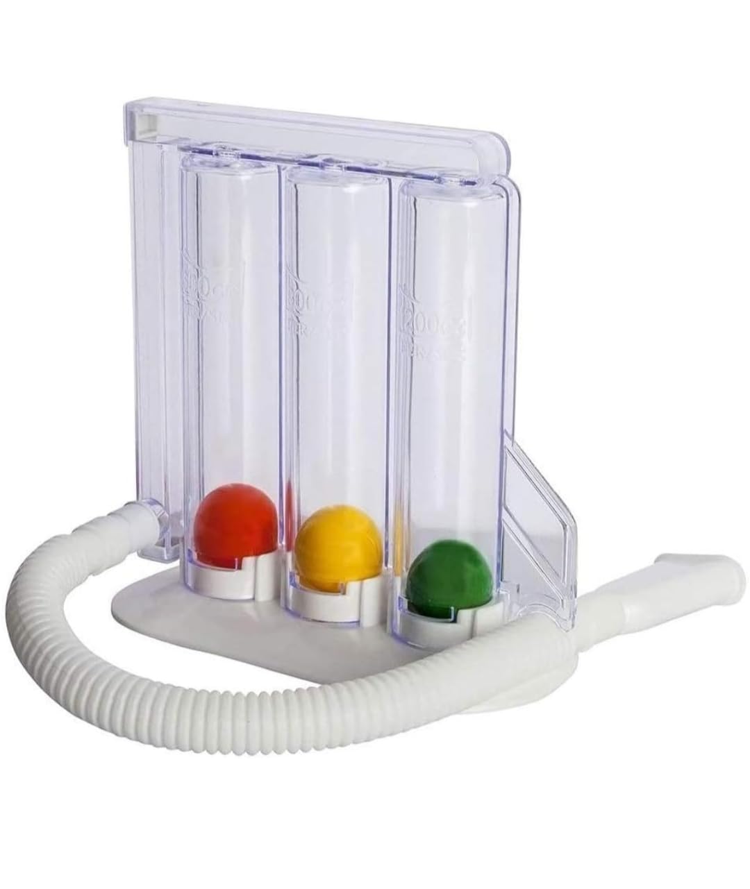 3 Ball Spirometer, Lung Exerciser, Respiratory Exerciser, Breathing Exercise, Respirometer, Breath Measurement System & Deep Breathing Lung Exerciser Washable, Hygienic & Detachable-picture-17