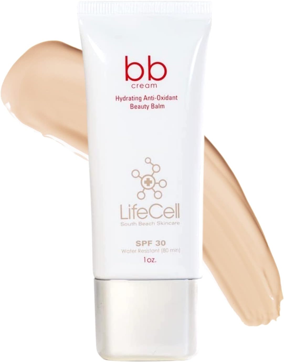 LifeCell Hydrating Antioxidant SPF 30 Tinted Anti Aging BB Cream (1 oz, Light)