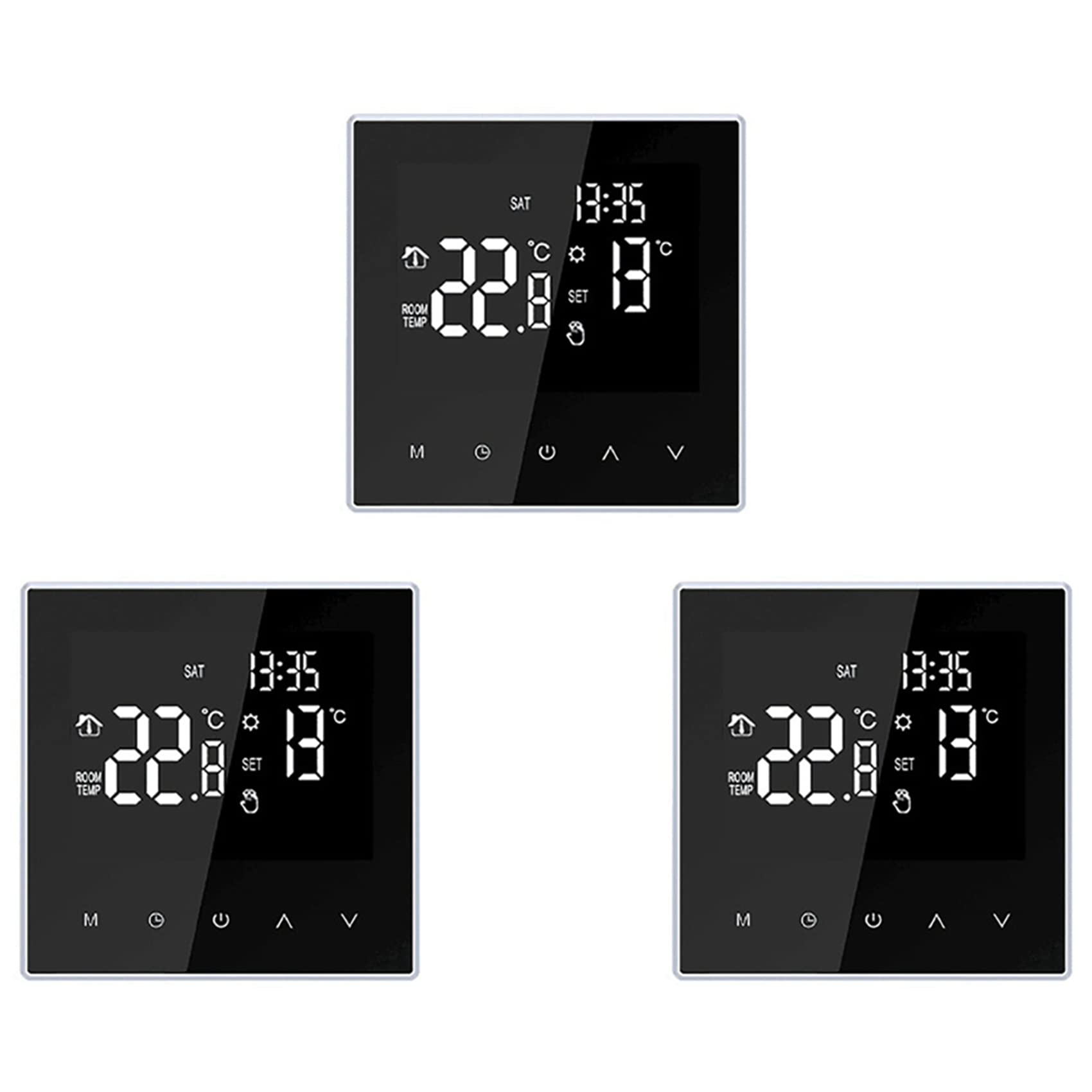 Jnchdghwa 3X ME81H Smart Thermostat Digital Temperature Controller Circulation Programmable Electric Underfloor Heating