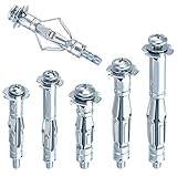 40 Pcs Hohlraum Metallanker, M4 M5 Hohlraumdübel Set, Jack Nuts...