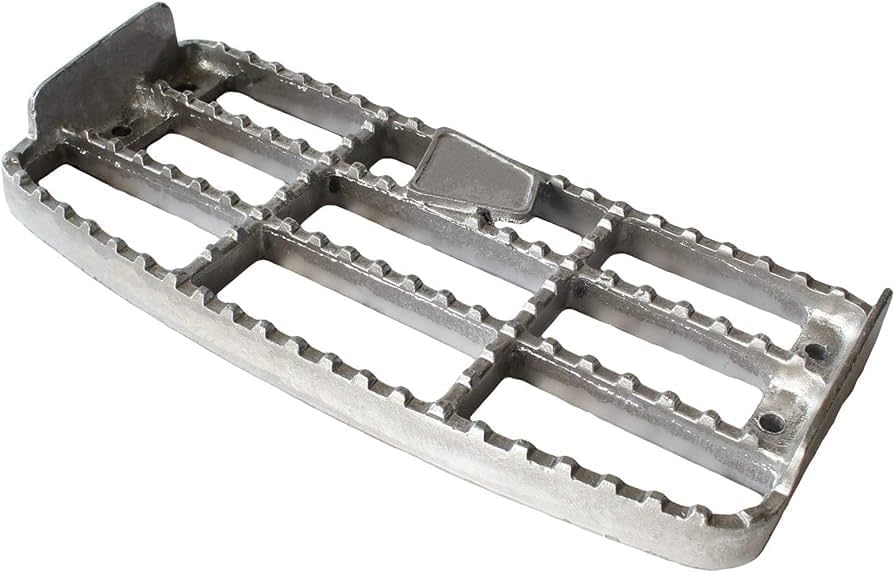 Aluminium Foot Step Fits for JCB Backhoe Standard Compatible with 331/27034, 331-27034, 1400B, 1550B, 1600B - Durable Replacement Part for JCB Equipment and Backhoe Models