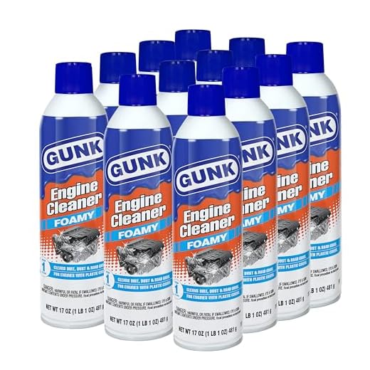 GUNK Engine Cleaner for Easy Maintenance