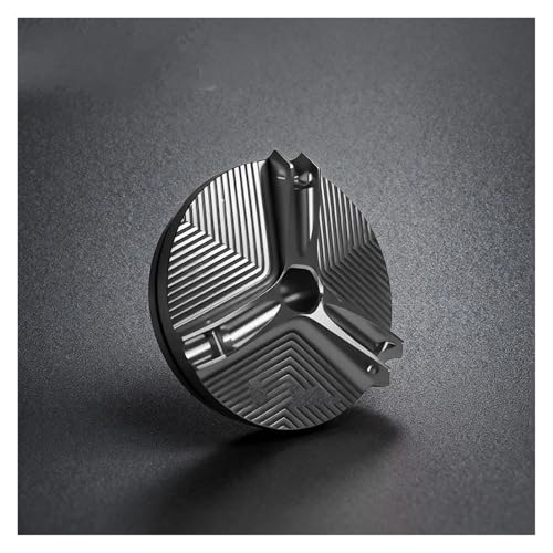 Bouchon d'huile moteur CNC aluminium gris haute précision pour motos 675SS