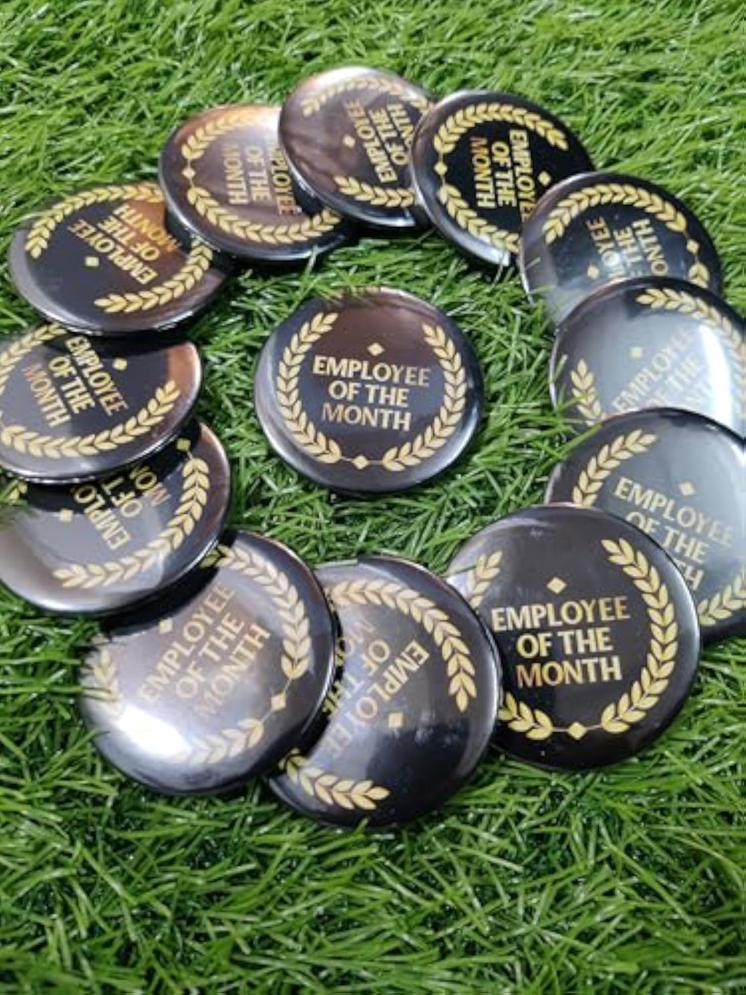 Employee Appreciation Pin Badges, 58mm