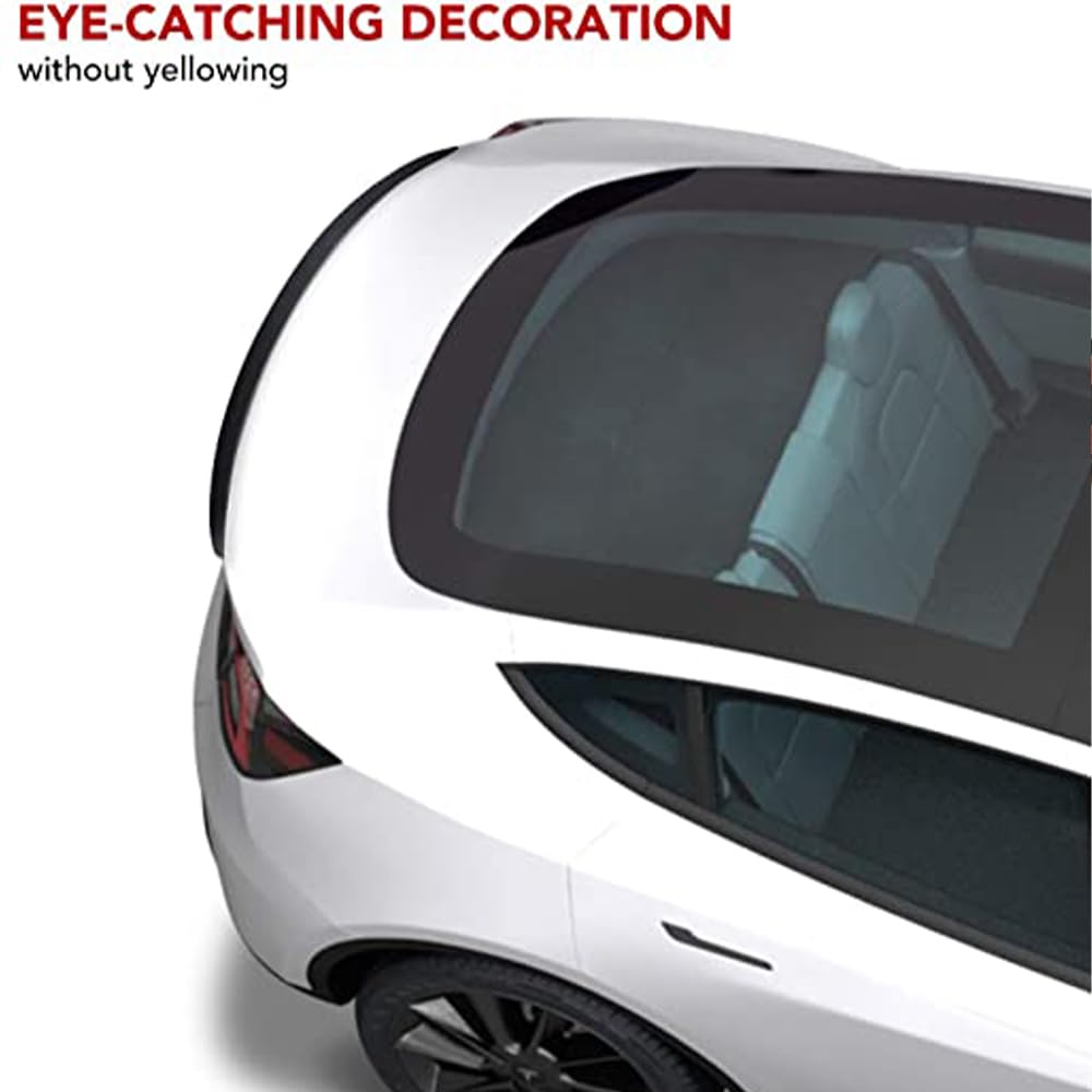 Aileron de coffre de voiture Jaguar XF 2016-2020 becquet arrière noir