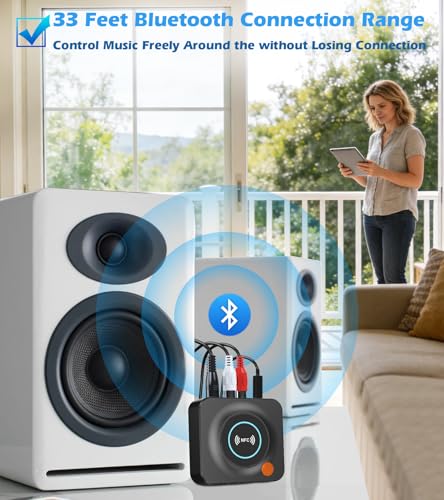 Convertir altavoces antiguos en inalámbricos con el receptor Bluetooth KAIY para música estéreo 7
