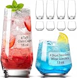 Mfacoy Tall and Short Set of 8