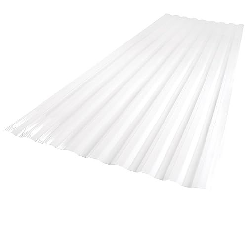 Suntuf Panel de techo de policarbonato de ópalo blanco 400989