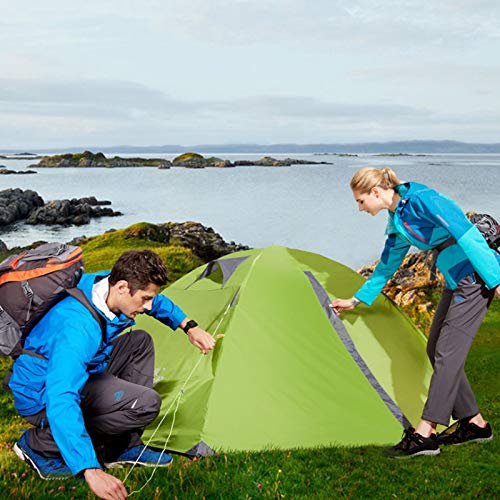 Carpa ligera impermeable para 2 personas tipo domo miniatura 4