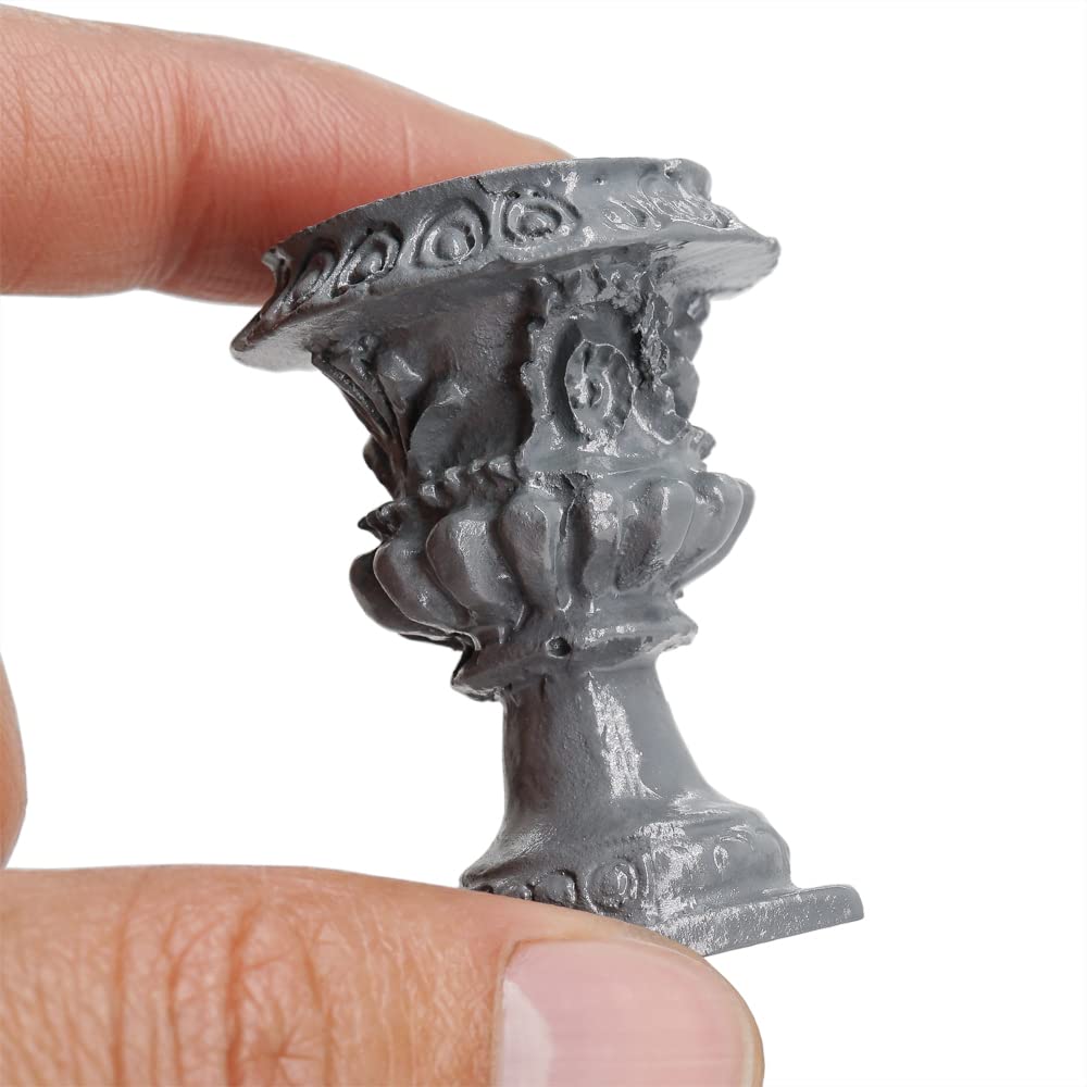 Odoria 1/12 Miniature Bird Bath – Tiny Garden Decor For Dollhouse Displays
