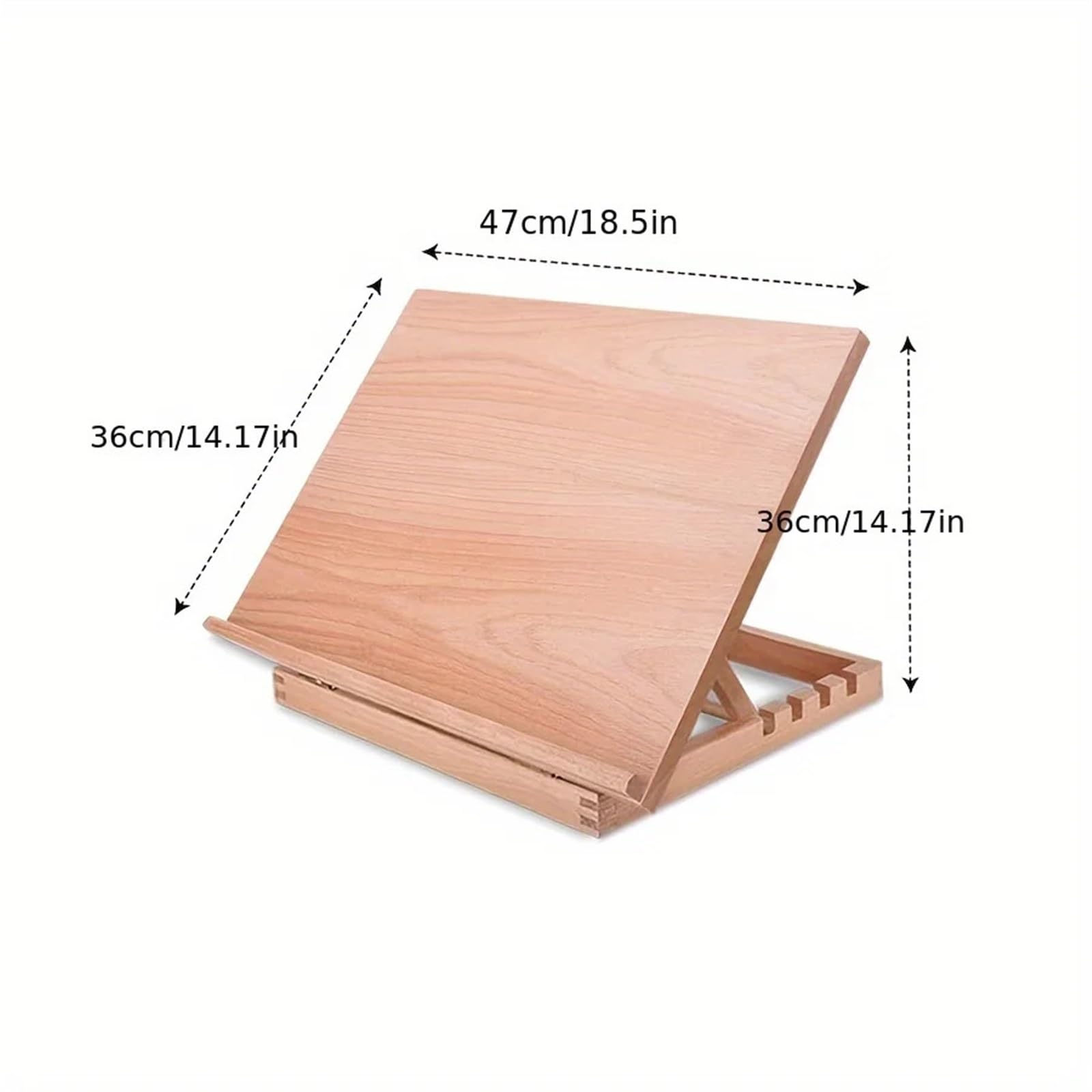 Pittura scaffale di treppiedi, scaffale di Arte re Cavalletto da Disegno Pieghevole A3 Regolabile con Superficie Liscia e Regolazione dell'angolo a 4 Posizioni for la Pittura