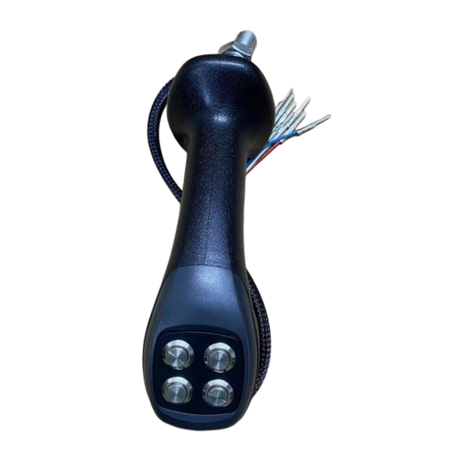 Colcolo Maniglia di presa a 4 pulsanti per leva di controllo dell'escavatore gommato, maniglie del joystick dell'escavatore, per La Mano Destra
