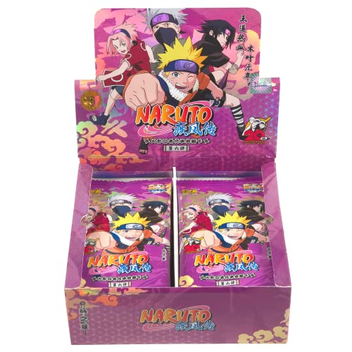 Narutoninja Cards Booster Box – Official Ccg Tcg Collectable Playing/Trading Card Blister Pack (Blood Box - Tier 2-30 Pack) - Aw Anime Wrld #TOP1