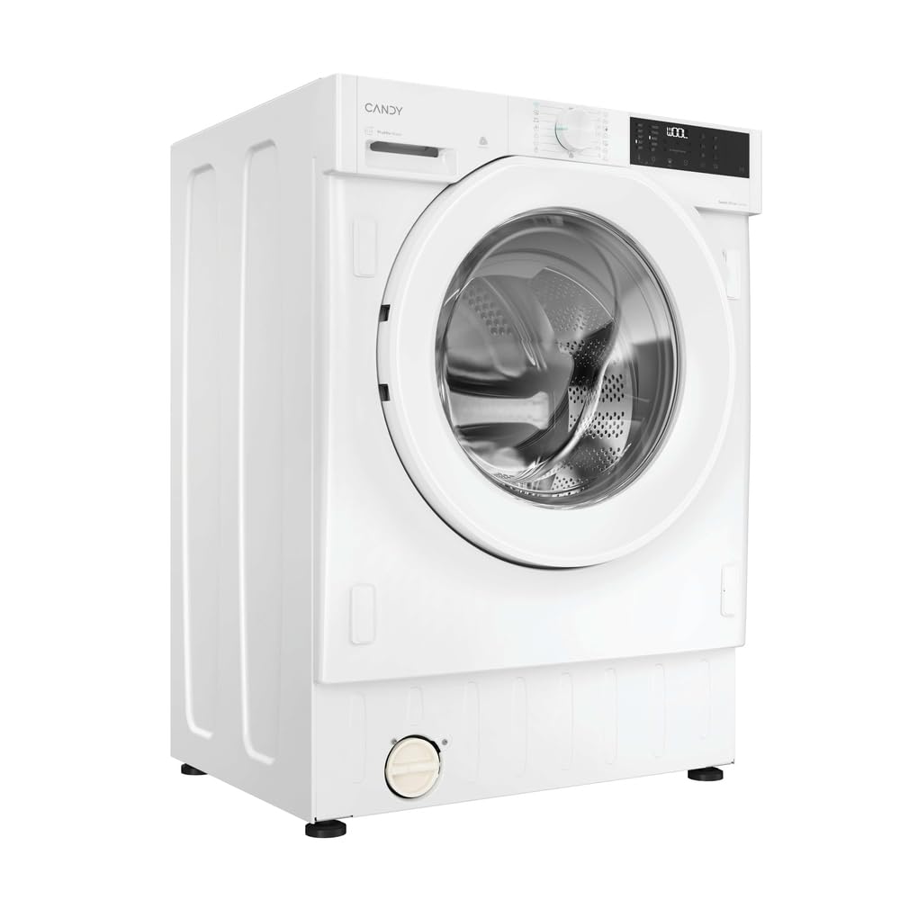 Candy Einbau-Waschtrockner 82 x 60 x 52,5 cm 8/5 kg 1400 RPM, Wi-Fi + Bluetooth, Inverter-Motor, Dampf, Klasse A, 15 Programme – BC4S485M4D8-S