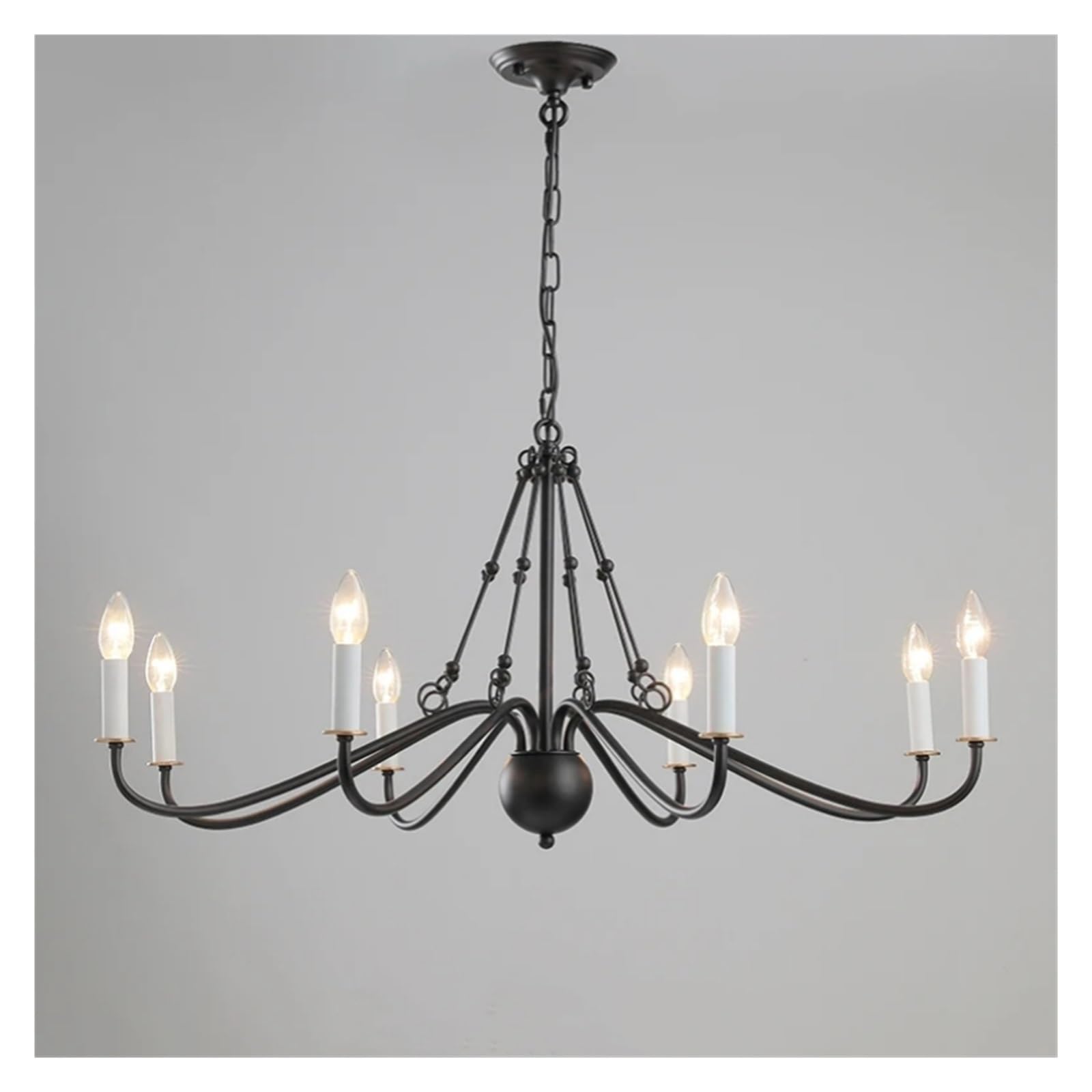 RRJJ V-intage Modern Simple Ceiling Chandeliers Living Room Pendant Light Fixture Dinning Chandeliers Hanging Lamp,Led Ceiling Pendant Lamp