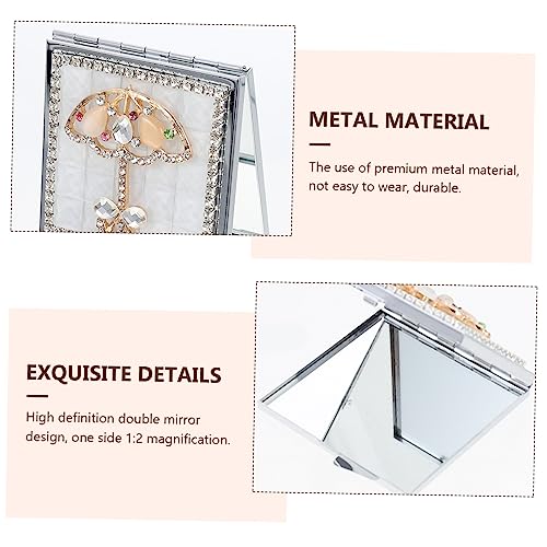 Petits miroirs de maquillage portatifs et accessoires de poche pour sac - 7