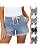 Women's Y2K Denim Shorts with Roll Up Hem Elastic Waist Drawstring Jeans with Pockets Summer Loose Fit Fashion Shorts - View 3