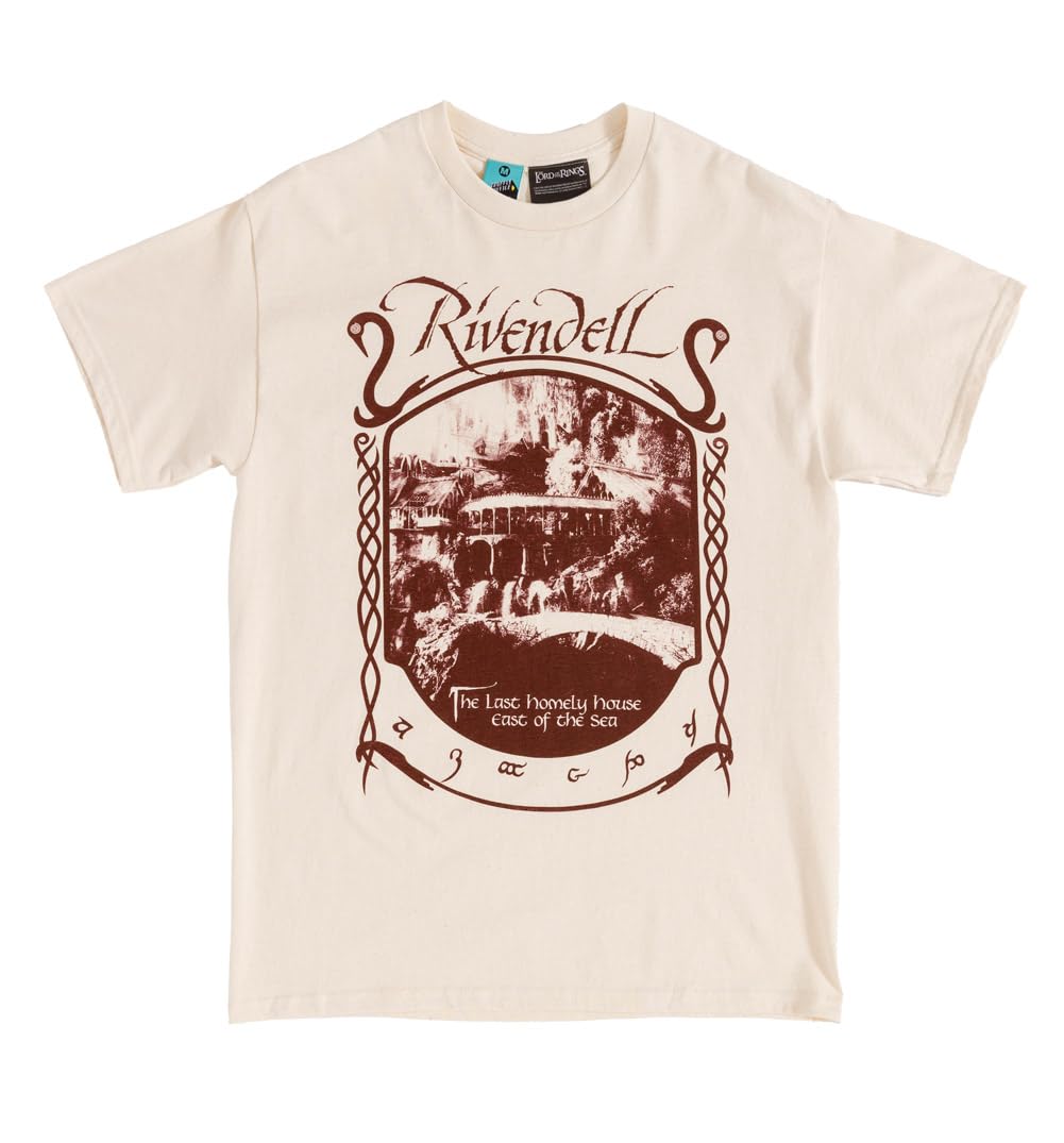 The Lord of The Rings Rivendell Natural T Shirt Beige