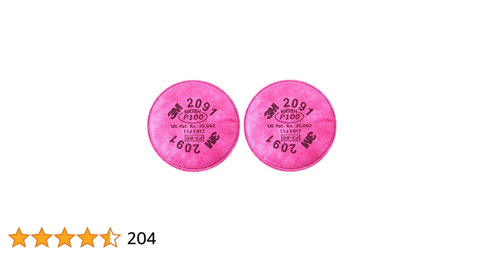 Amazon | 3M ろ過材 2091 1組 ピンク 2091 OHSP | 吸収缶