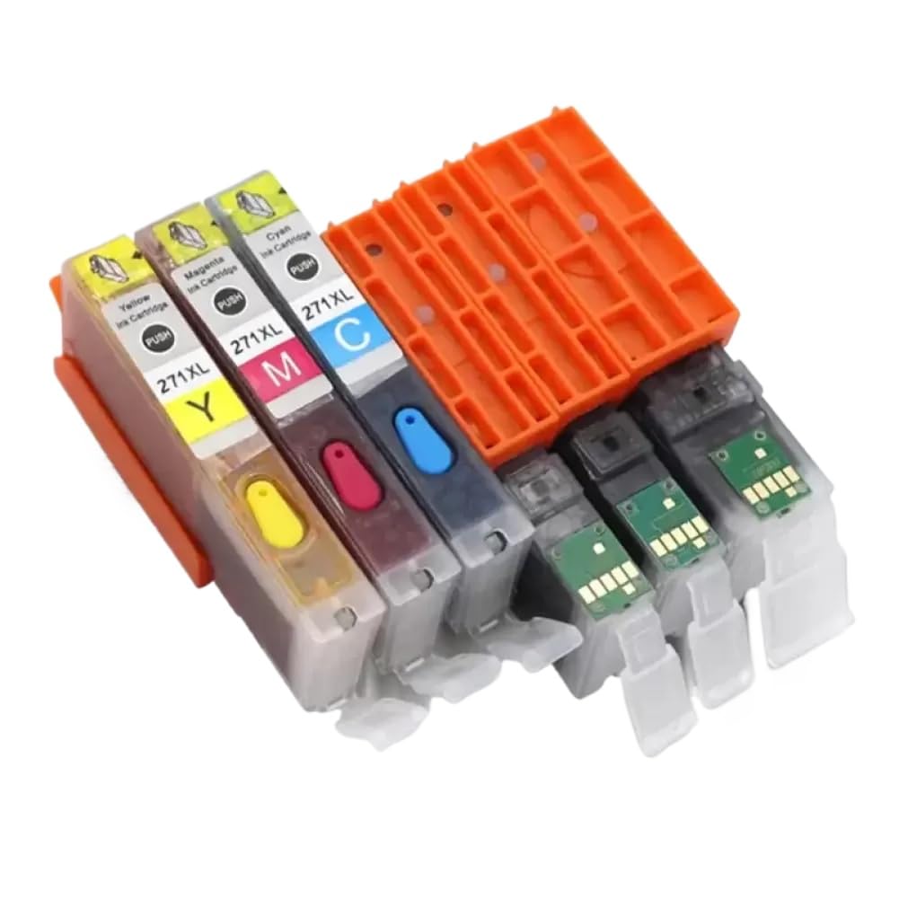 Cartuccia d'inchiostro ricaricabile compatibile con i materiali di consumo della stampante PGI270 CLI271 PGI-270 CLI 271 MG7720 TS9020 TS8020