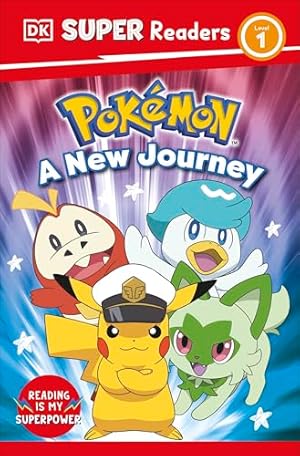 Book cover DK Super Readers Level 1 Pokémon A New Journey