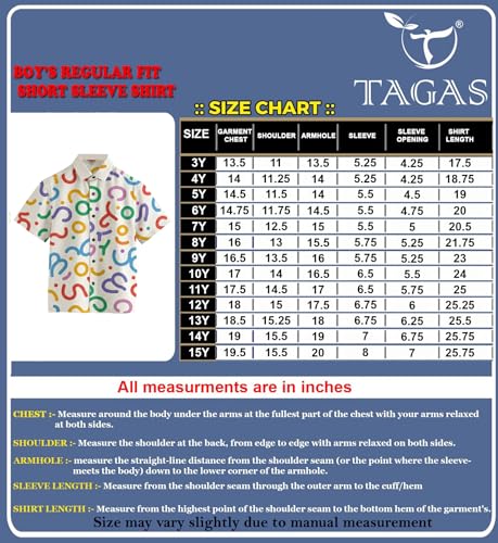 Image of Tagas Boys' Shirt |||Casual Vacation (Shirt)||Half SleeveShirt||